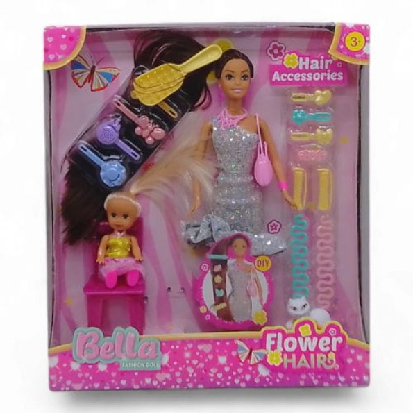 Набор кукол "Bella: Fashion Doll", шатенка -
                                                        Фото 1
