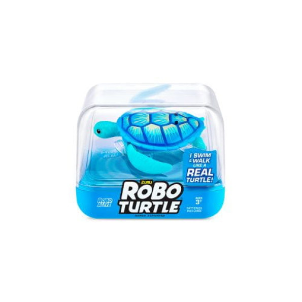 Інтерактивна іграшка Robo Alive – Робочерепаха (блакитна) -
                                                        Фото 1