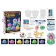 Кристальная основа для дерева, очки, перчатки, стакан, сосуд, кристаллический порошок, инструкция, в коробке