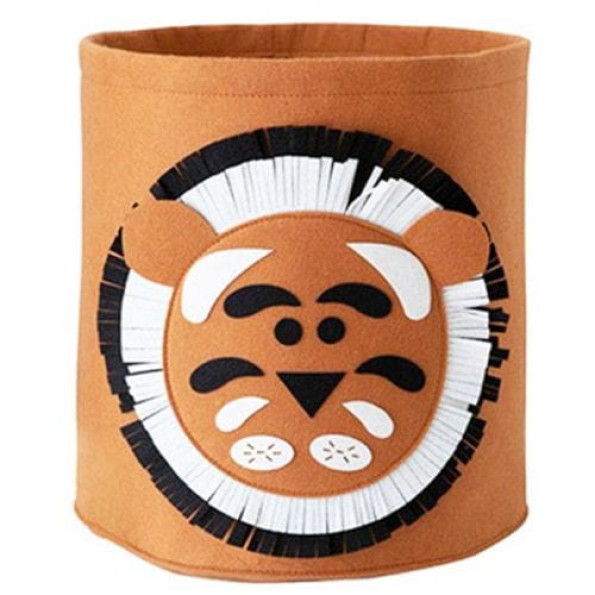 Корзина для игрушек тканевая "Лев" (коричневый) -
                                                        Фото 1
