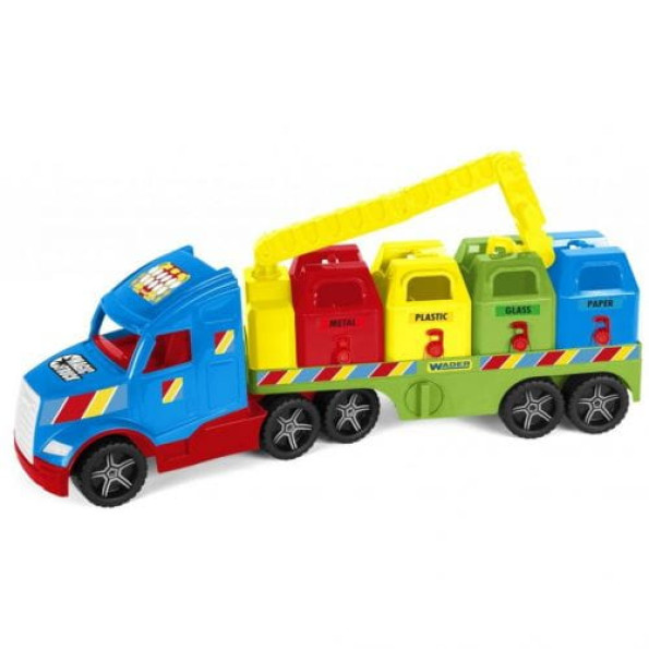 Машинка-гігант "Magic Truck Basic" сміттєвоз 79 см -
                                                        Фото 1