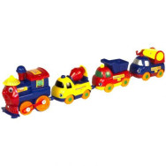 Поезд «Чух чух» с магнитными прицепами