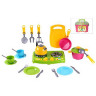 Набор посудки в ящичке, 23 предмета
