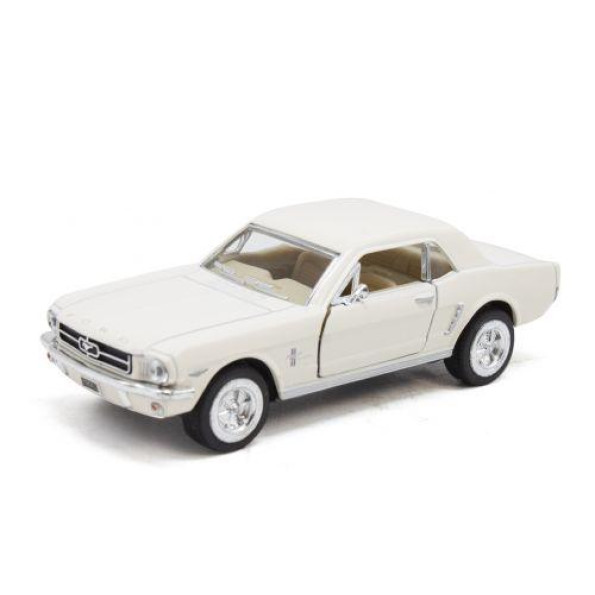 Машинка KINSMART "Ford Mustang 1964" біла