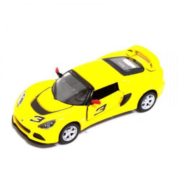 Машинка KINSMART Lotus Exige S, 2012 желтый