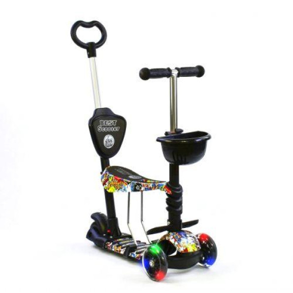Самокат дитячий триколісний Best Scooter Різнокольоровий 334436
