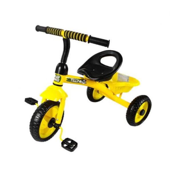 Велосипед дитячий триколісний Tilly Trike Жовтий Велосипед дитячий триколісний Tilly Trike Жовтий