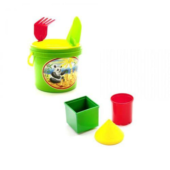 Пісочний Набір, 7 предметов зелений