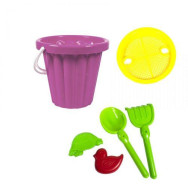 Пісочний Набір великий Сег рожевий