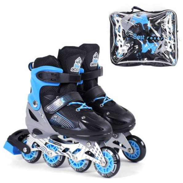Роликовые коньки Best Roller 30-33 Синие Роликовые коньки Best Roller 30-33 Синие