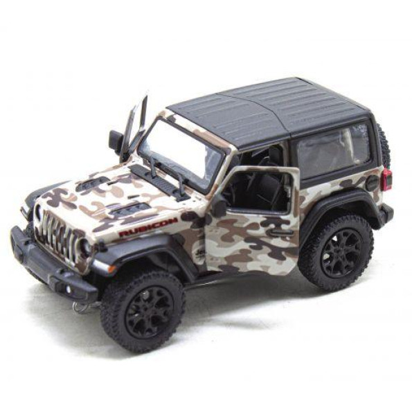 Машинка KINSMART JEEP WRANGLER, коричневий