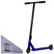 Самокат трюковий Сине-Чорний Самокат трюковий Сине-Чорний