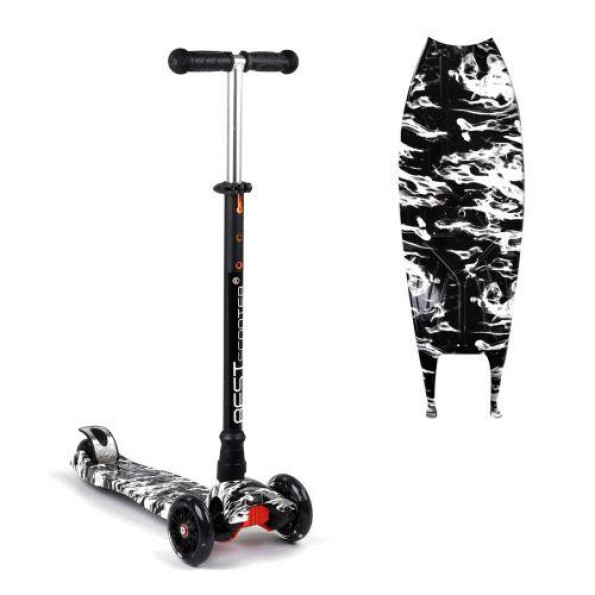 Самокат детский трехколесный Best Scooter Разноцветный