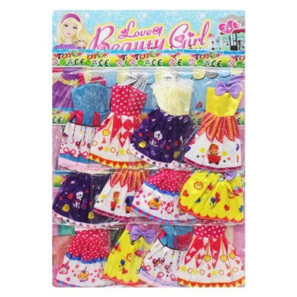 Одежда для куклы, 12 платьев Одежда для куклы, 12 платьев