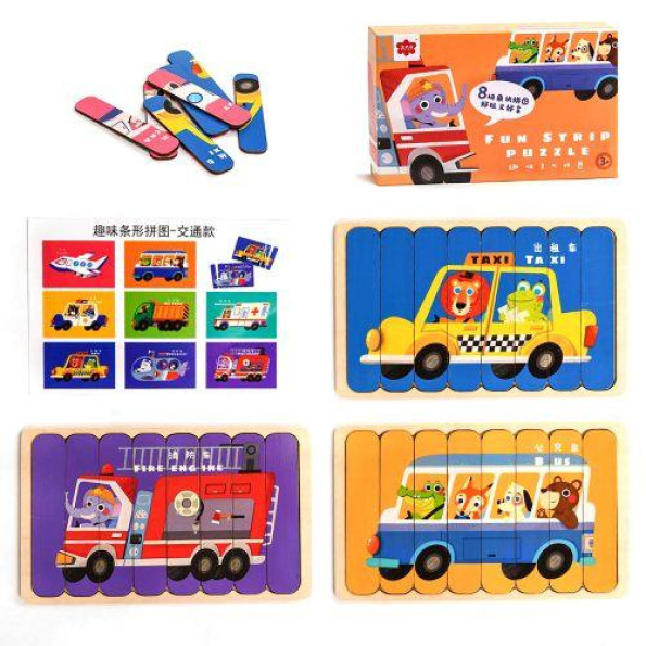 Деревянные пазлы 