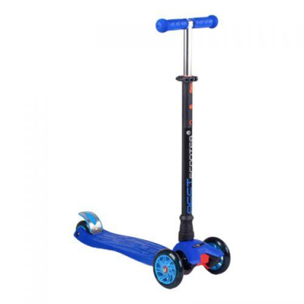 Самокат дитячий триколісний Best Scooter Синій