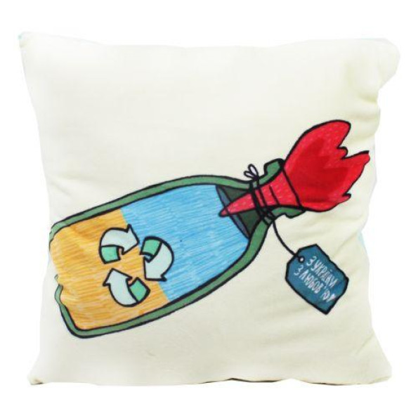 Подушка с принтом 