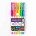 Набір різнокольрових ручек "Neon", 6 цветов