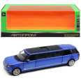 Машина металл Range rover синя