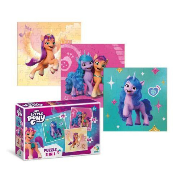 Пазл 3 в 1 «My Little Pony» Пазл 3 в 1 «My Little Pony»