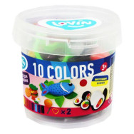 Мини ведерко с набором теста для лепки