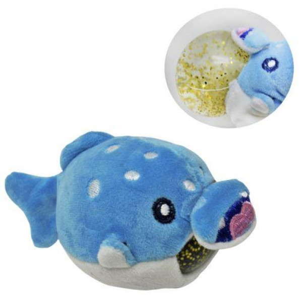 Плюшева Іграшка-антистрес "Голубая рибка"