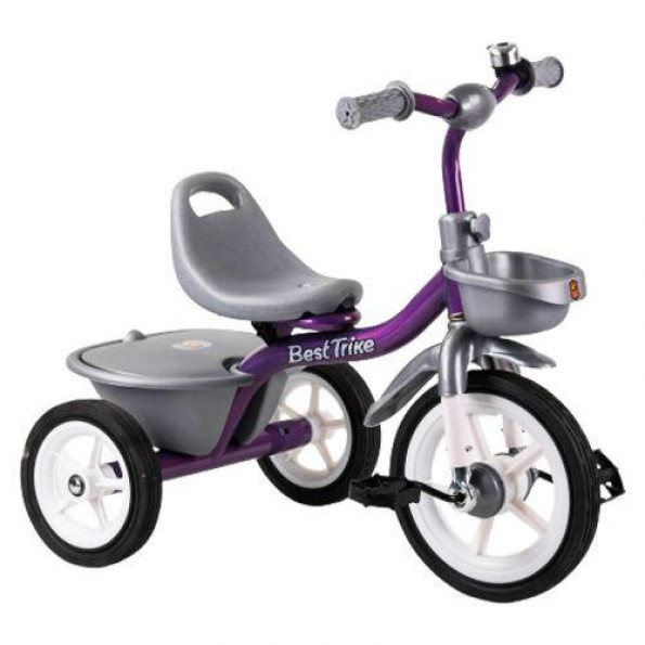 Велосипед детский трехколесный Best trike Фиолетовый