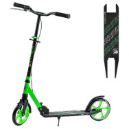 Самокат детский двухколесный Sirius Черно-зеленый
