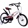 Велосипед детский двухколесный Best trike белый со звонком, ручной тормоз