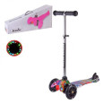 Самокат детский трехколесный Scooter Граффити Разноцветный