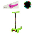 Самокат триколісний "Scooter", зелений