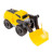 Машинка пластиковая "Строительная Техника: Грейдер", желтая	