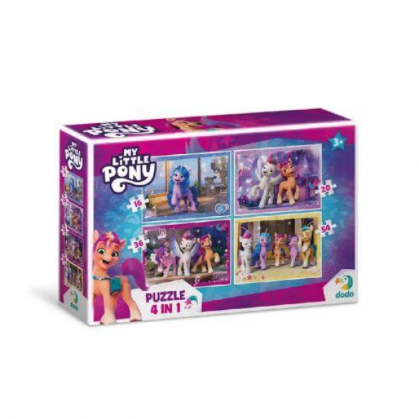 Пазл 4 в 1 My Little Pony Пазл 4 в 1 My Little Pony