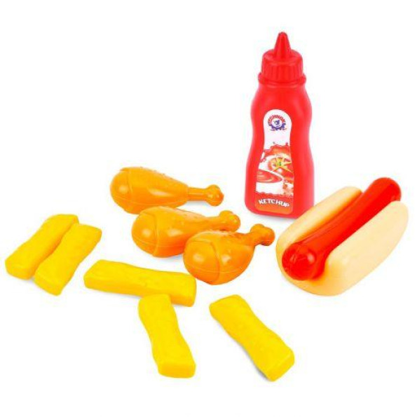 Набор Продукты ФастФуд, 11 элементов