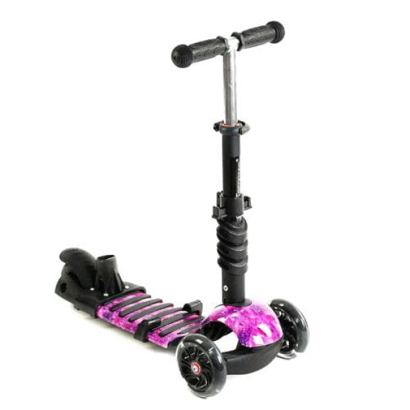 Самокат 5 в 1 Best Scooter, з додатковими колесами -
                                                        Фото 2
