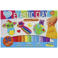 Elastic Clay 30 sticks TM Lovin Набір для ліпки з пвоздушным пластелином