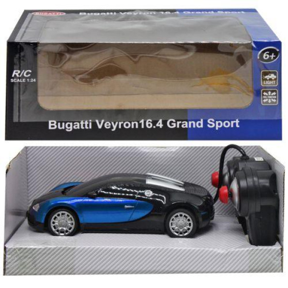 Машина на радиоуправлении BUGATTI, з блакитним Машина на радиоуправлении BUGATTI, з блакитним