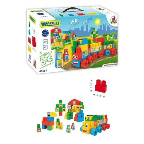 Конструктор пластиковый 140 элементов