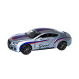 Машинка KINSMART "Bentley Continental GT" (срібна)	