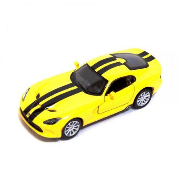 Машинка KINSMART SRT Viper GTS (желтая) Машинка KINSMART SRT Viper GTS (желтая)