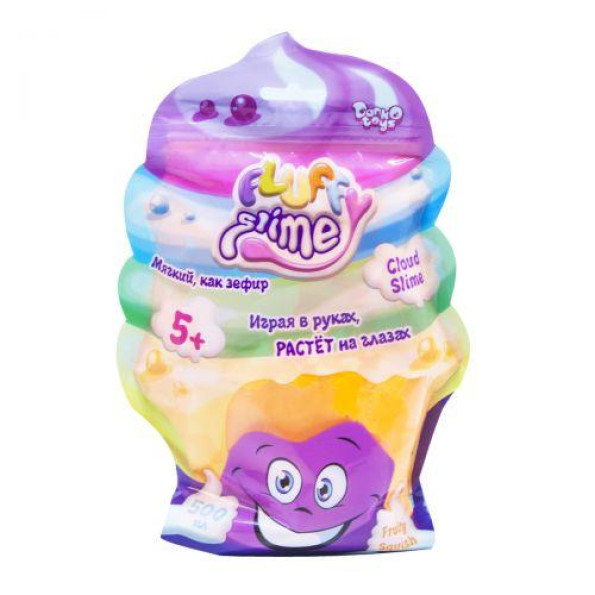 Слайм Fluffy Slime рус 500 г помаранчевий Слайм Fluffy Slime рус 500 г помаранчевий