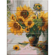 Картина по номерах на дереве 