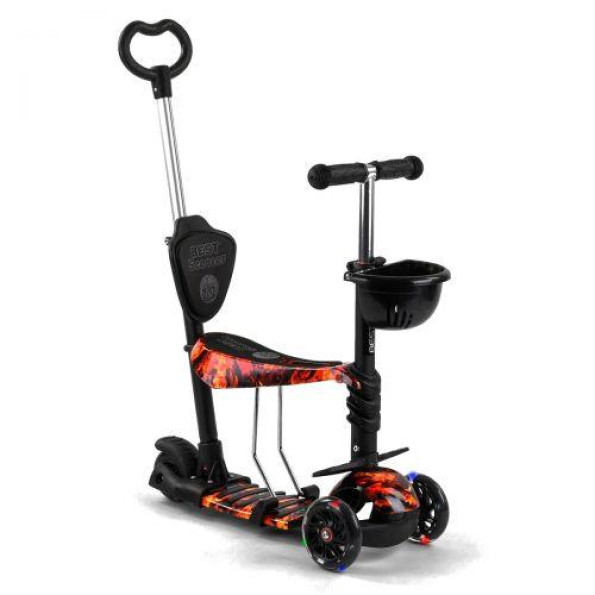 Самокат дитячий триколісний Best Scooter Різнокольоровий Самокат дитячий триколісний Best Scooter Різнокольоровий