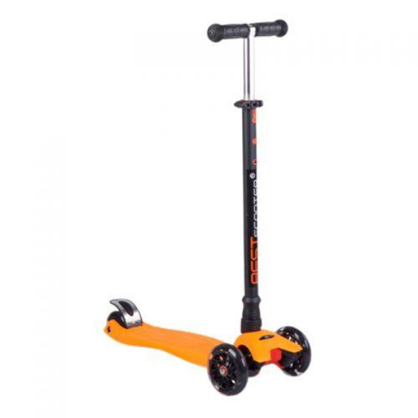 Самокат детский 3-колесный Best Scooter Оранжевый