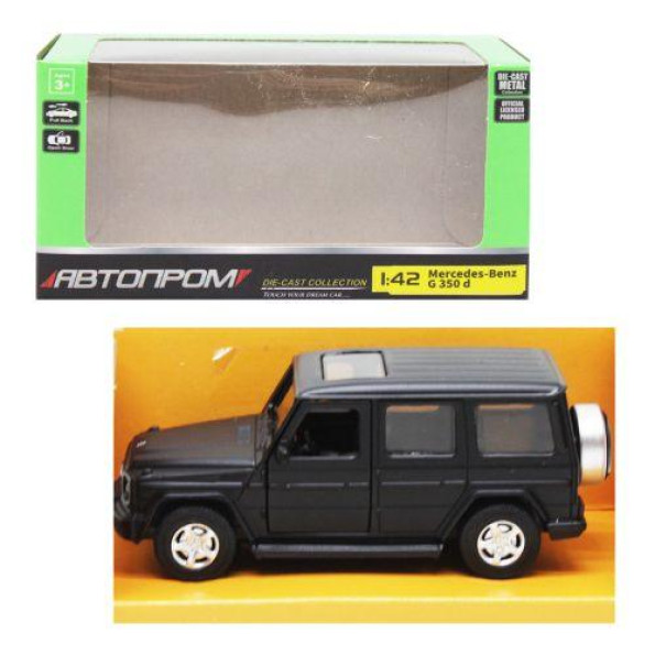 Машина АВТОПРОМ "Mercedes-Benz", черный	