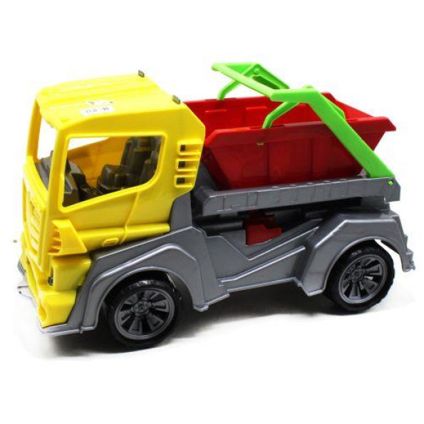 Коммунальний автомобиль, жовтий Коммунальний автомобиль, жовтий
