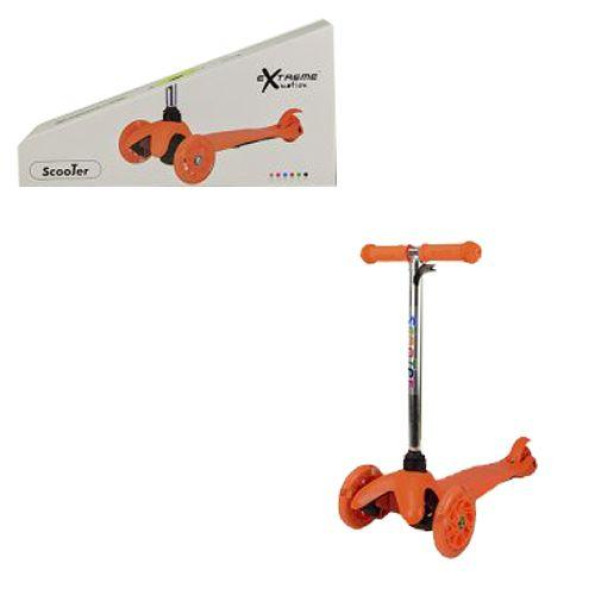Самокат детский трехколесный Best Scooter Оранжевый Самокат детский трехколесный Best Scooter Оранжевый