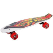Пенни Борд Белый Огонь светящиеся колеса