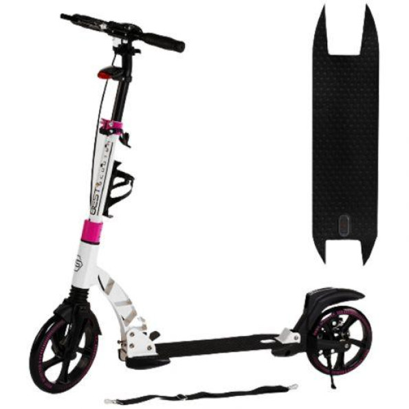 Самокат детский двухколесный Best Scooter Белый Самокат детский двухколесный Best Scooter Белый
