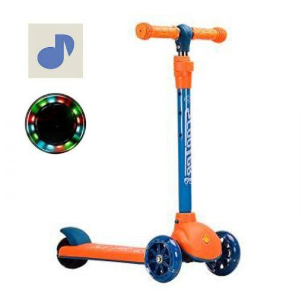 Самокат детский трехколесный Scooter Синий